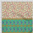 thumbnail image 2 of oneOone Polyester Lycra Fabric Geometric|Leaves & Floral Panel Print Fabric By Yard 56 Inch Wide, 2 of 3