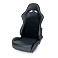 thumbnail image 1 of Procar By Scat 80-1615-71 Seat SPORTSMAN PRO (TM) SERIES 1615 Driver/ Passenger Side; Reclining; Racing; Black Velour; Black Vinyl; With Molded Headrest; Requires Seat Adapter Bracket, 1 of 2