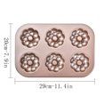 thumbnail image 1 of Bread Baking Pan,6 Cake Pan 6 Piece Cake Baking Pan Household Baking Donut Kitchen Baking Non-Stick Baking Pan Donut Pan for Baking,Cake Baking Pans,Donut Baking Pan, 1 of 2