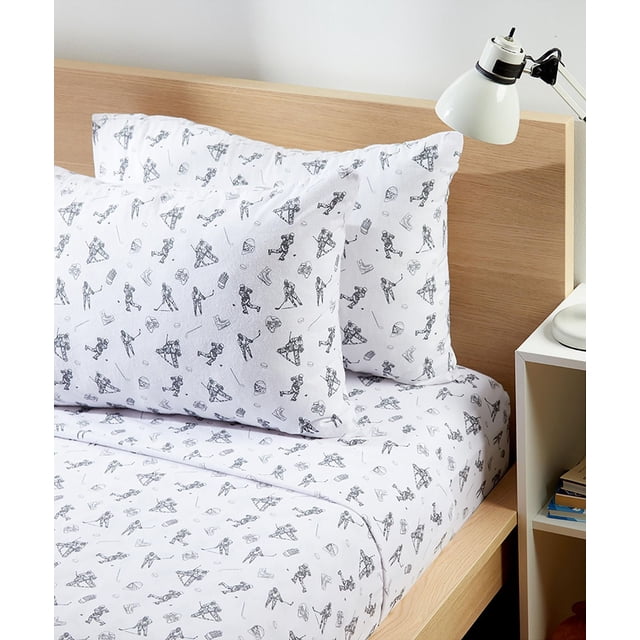 Johnson Home 200 TC Bed Sheet Set - Printed Cotton Sheets