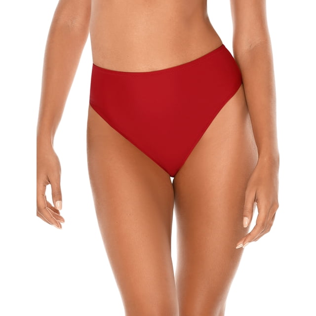 RELLECIGA Bas de Maillot de Bain pour Femmes, Échancré, Taille Haute, Bas de Bikini