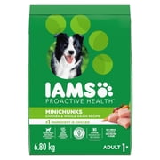 Iams Minichunks Adult Dry Dog Food Chicken & Whole Grains Recipe 10kg