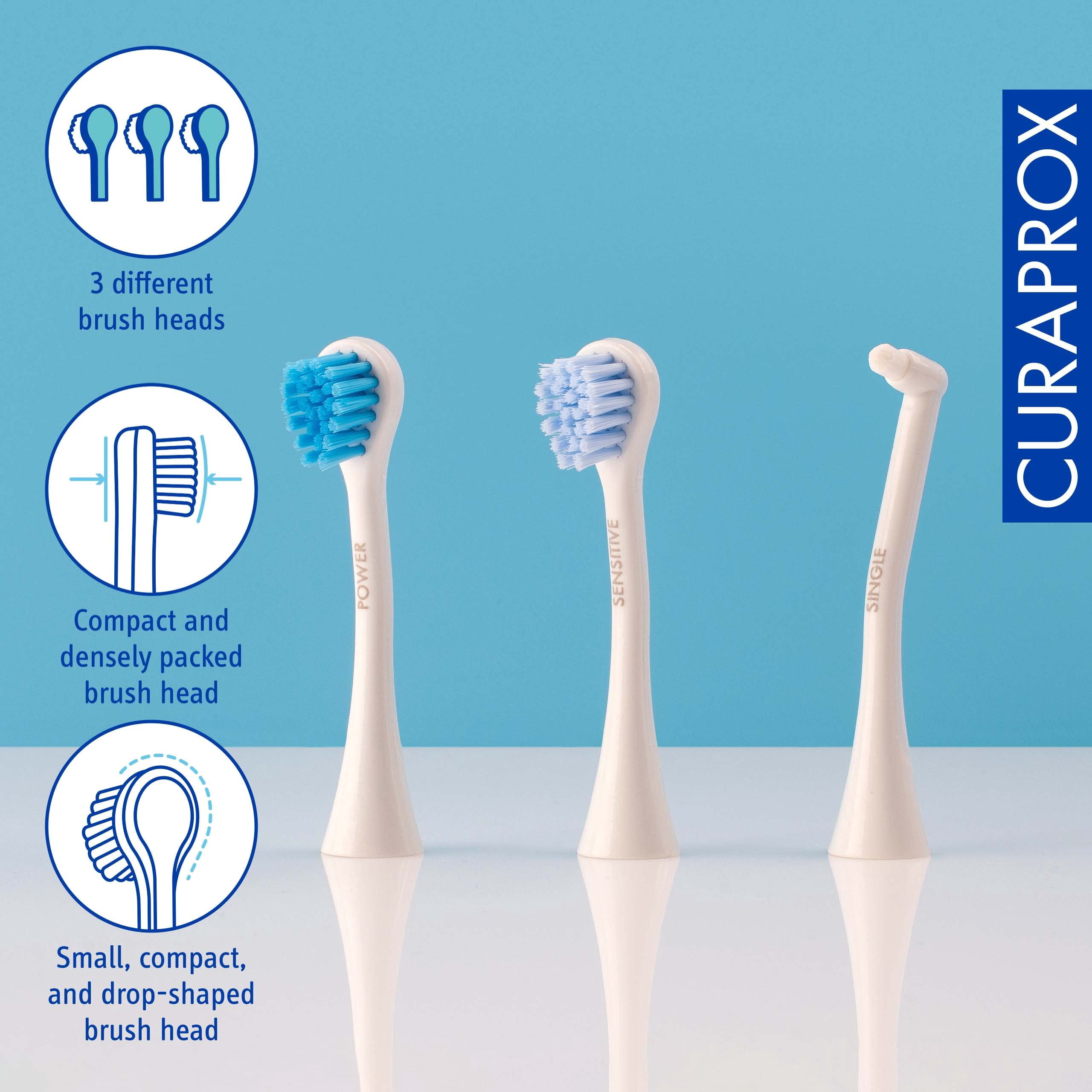 Curaprox Hydrosonic Pro - 84,000/minute - The Best Adutls Electric