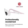 thumbnail image 1 of Shokz OpenMove Écouteurs à Conduction Osseuse Sans Fil Bluetooth pour le Sport (Rose), 1 of 8