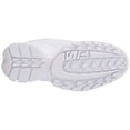 thumbnail image 4 of Fila Disruptor Ii Espadrilles Haut de Gamme Blanc Marine Rouge, 4 of 6