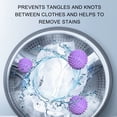 thumbnail image 4 of 6 Pcs Balles Réutilisables pour Sécheuse à Lessive, Alternative à l'Assouplissant en Gel de Silice, Réduit les Plis et l'Adhérence Statique, Aide au Séchage Efficace, Empêche l'Emmêlement, Articles de Nettoyage pour Lessive Douce, 4 of 7