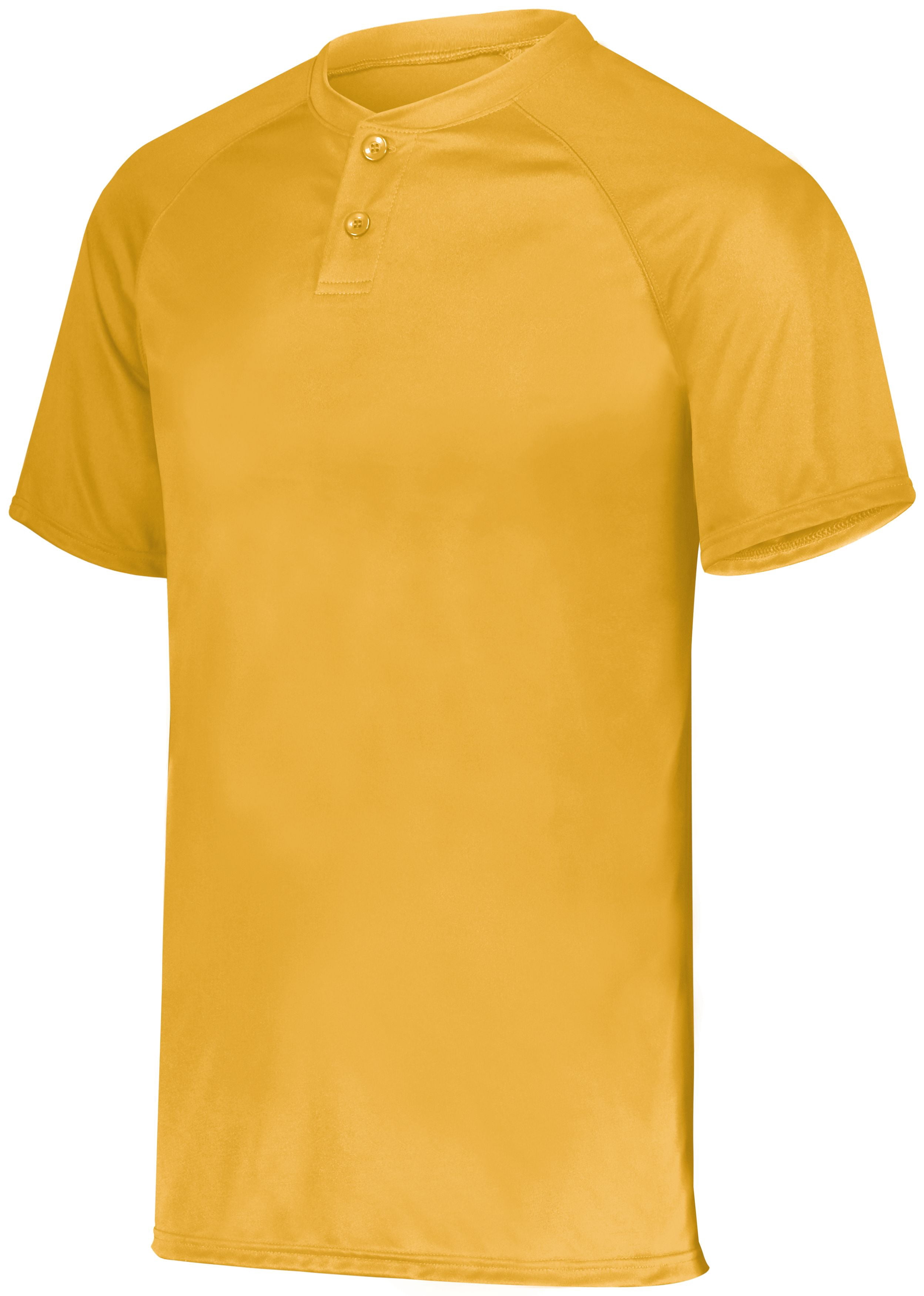 Augusta sportswear Boy's Attain Wicking Two Button Baseball Jersey