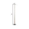 thumbnail image 5 of Benzara BM240322 Lampe de Sol avec Ampoules à Corde LED, Argent - 360 Pcs, 5 of 5