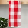 thumbnail image 3 of Fabstyles Country Check Cotton Set of 4 Kitchen Towel, 3 of 4