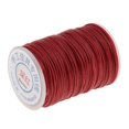 thumbnail image 4 of jifeng 70M Leather Craft Sewing Waxed Thread Heavy Duty Waxed Thread Sewing 1.2mm 210D red, 4 of 9