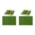 thumbnail image 4 of Maytalsory 4pack/lot Realistic Appearance Artificial Grass Mat For Home Decor And Garden ABS Synthetic Artificial Grass Smooth Line 2Set, 4 of 5