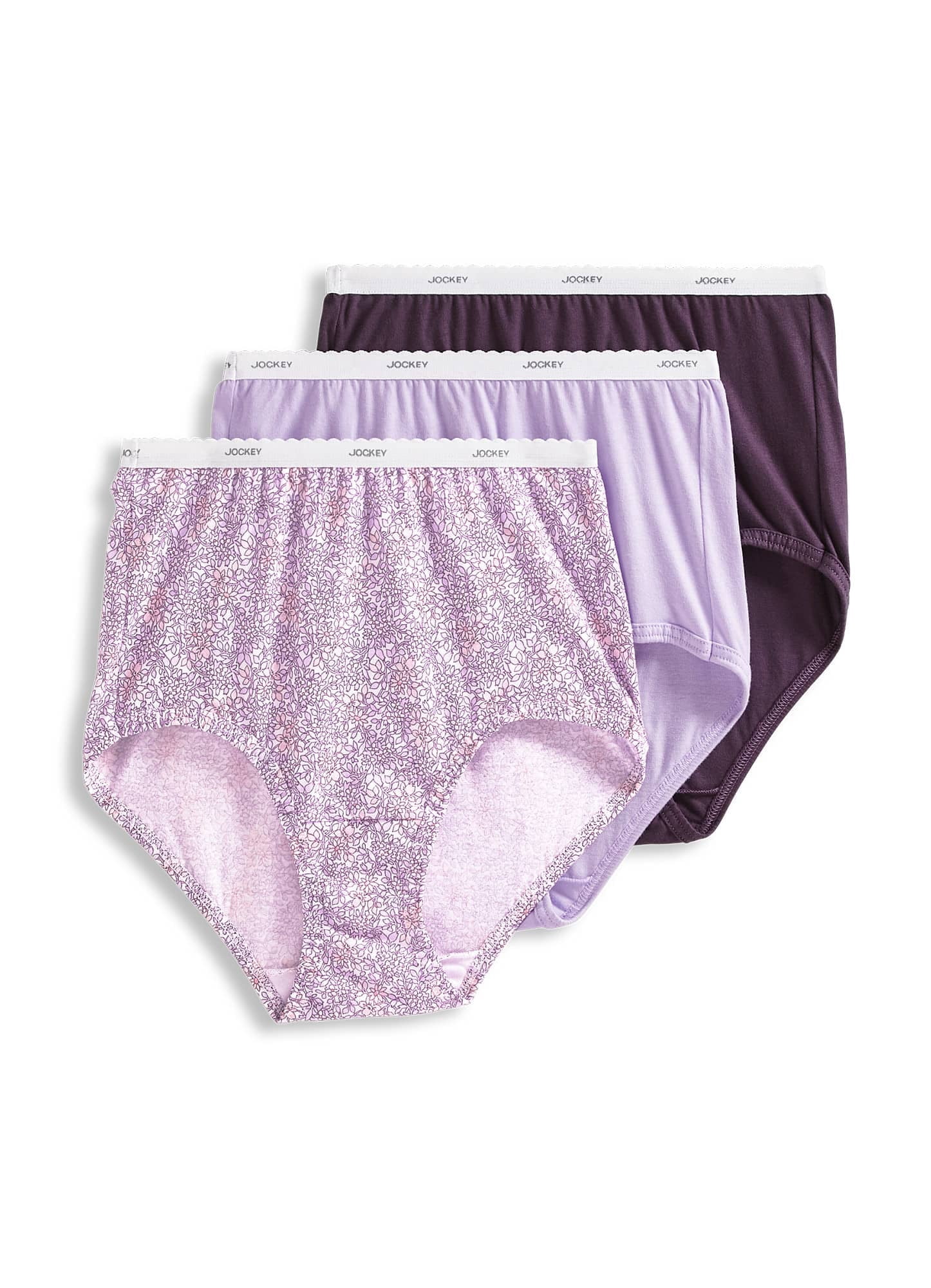 Jockey Women's Plus Size Classic Brief - 3 Pack
