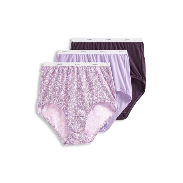 Jockey Women's Plus Size Classic Brief - 3 Pack