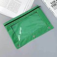 thumbnail image 1 of Fridja Classeur à Fermeture Éclair en PVC pour Documents, Transparent, 1 of 2