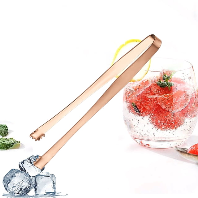 Stainless Steel Long Handled Ice Tongs and Kitchen Tool for Efficient Eggshell Removal and Food Handling