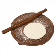 thumbnail image 4 of Verka Rolling Pin and Round Board Set, Chakla Belan, 4 of 5