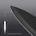 thumbnail image 4 of Hecef 6 Piece Knife Set, Black Oxide Razor Sharp Chef Santoku Cooking Knife, 4 of 11