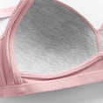 thumbnail image 3 of fheaev Soutien-Gorge Grande Taille pour Femmes Soutiens-Gorge Sans Armatures Impression Rassemblé Grande Taille Sans Armature Bretelles Réglables Couverture Complète Rehausseur Soutiens-Gorge Quotidiens sous-Vêtements, 3 of 4