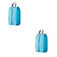 thumbnail image 2 of Guardoinrt Sac à Chaussures Léger et Portable pour Voyage Chaussures Partout avec Facilité Réutilisable Pochettes de Chaussures de Voyage Vert Azur TG 2Set, 2 of 6