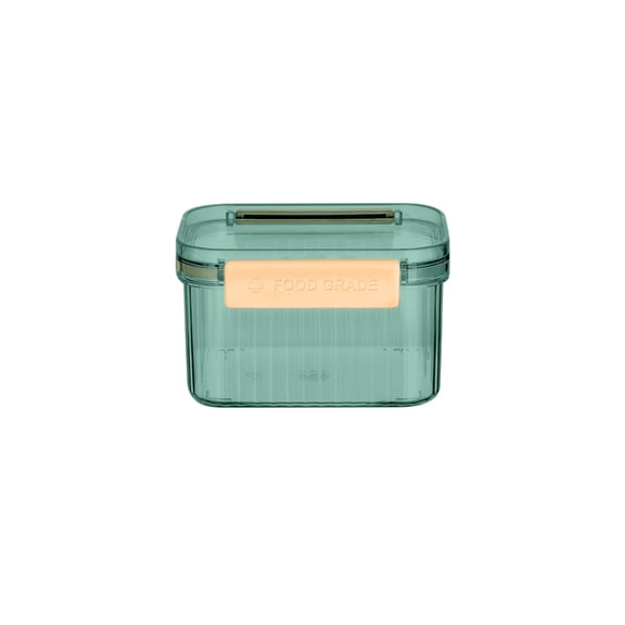 Yhmxh Pot Rétro Scellé pour Grains Boîte de Rangement de Cuisine Collation Produits Secs Pot de Rangement pour Thé Organisation et Rangement Déco Maison