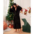 thumbnail image 4 of VULCANODON Mens Robe Big and Tall with Hood,Full Length Plush Robe for Men Long Fleece Bathrobe, 4 of 4