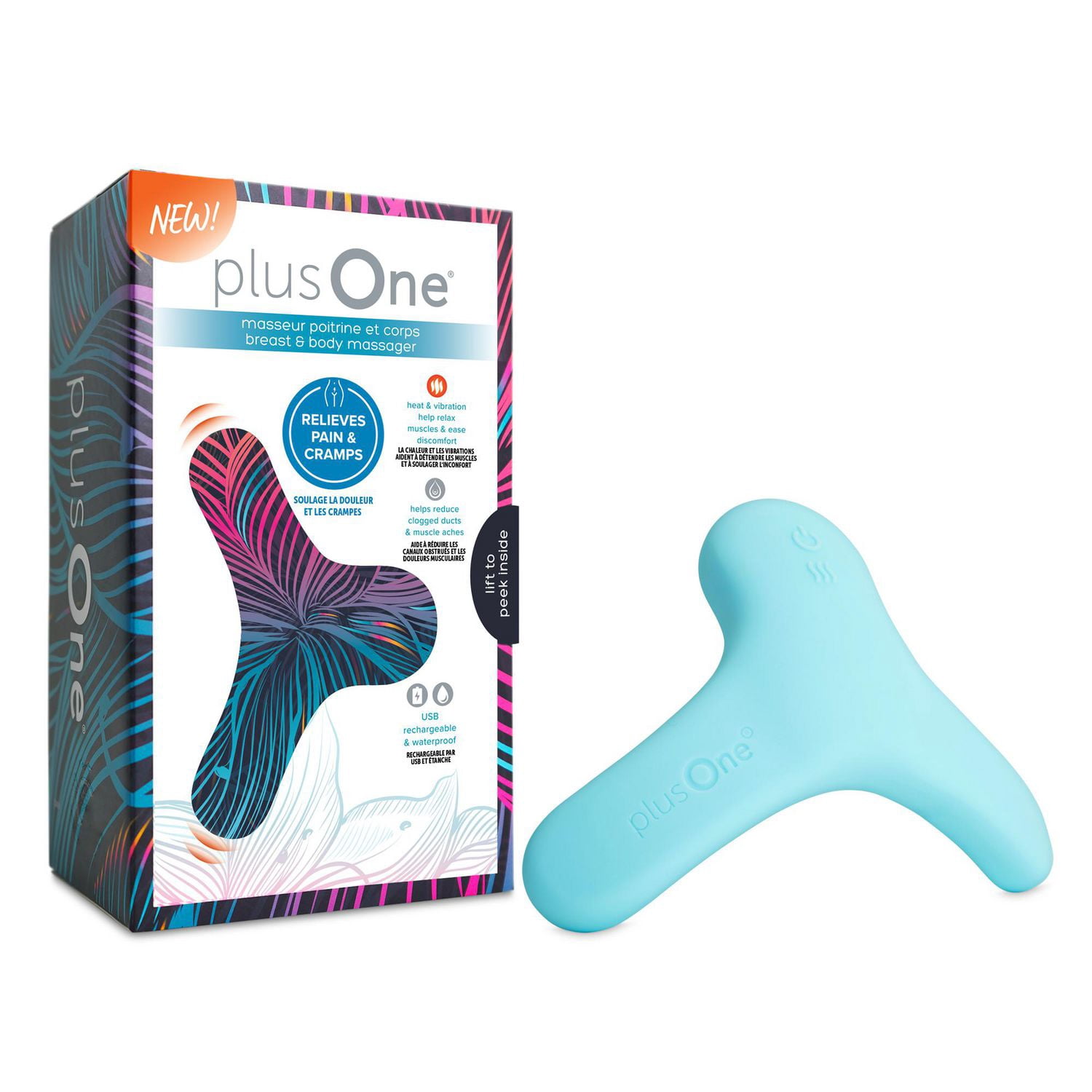 PlusOne BREAST AND BODY MASSAGER
