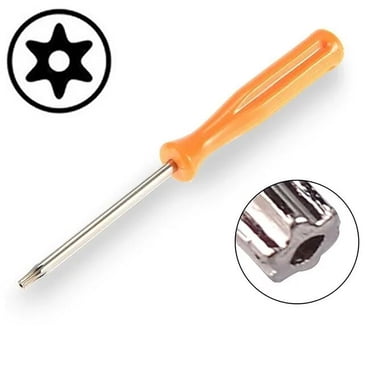 Dreamyjuly T8 Torx Screwdriver T8 Torx Screwdriver for Macbook Ps3 One and 360 Controllers(Orange)