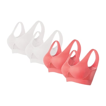 Cameland High Impact Sports Bras for Women 4PC Seamless Comfort Breathable Workout Gym Yoga Activewear Bras for Women