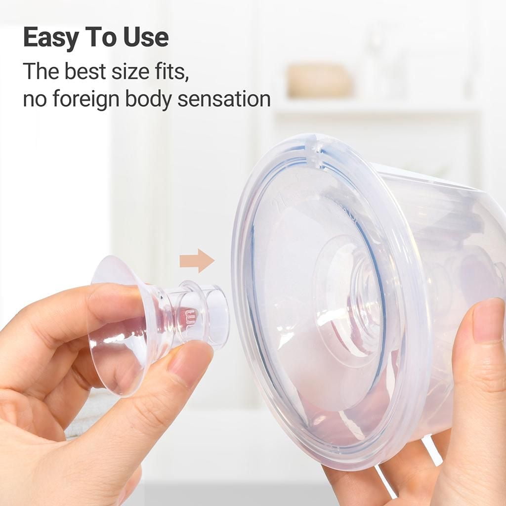 Momcozy 17mm Flange Insert for S9 Pro/S12 Pro Breast Pump – BPA-Free Silicone Breast Shield Accessory