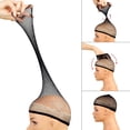 thumbnail image 2 of Graflsoa Perruque Synthétique Ondulée Longue Élégante pour Femmes, Sans Frange, Fibre Résistante à la Chaleur, Brun Clair, Inclut Filet à Cheveux Noir, Modèle LC041-1, 2 of 6