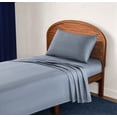 thumbnail image 2 of Mainstays Kids Microfiber Bed Sheet Set, Twin, Blue Day, 3 Pieces, 2 of 8