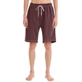 thumbnail image 2 of Plebaso Knee Length Shorts for Women Drawstring Lounge Long Shorts Summer Athletic Shorts with Pockets, 2 of 4