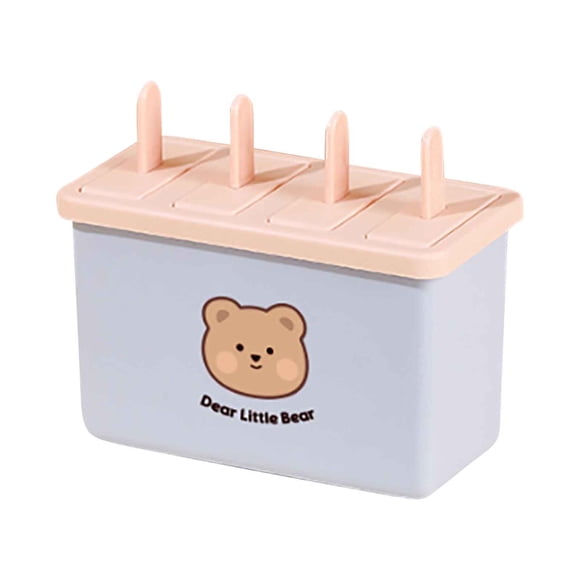 Fiudx Home Made Ice Cream Set Box for Making Ice Cream Children'S Ice Cream Stick Ice Maker