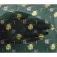 thumbnail image 4 of oneOone Viscose Chiffon Fabric Ikat Style Kasuri Print Fabric By The Yard 42 Inch Wide, 4 of 4