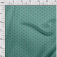 thumbnail image 2 of oneOone Viscose Jersey Fabric Lotus Block Printed Craft Fabric BTY 60 Inch Wide, 2 of 5
