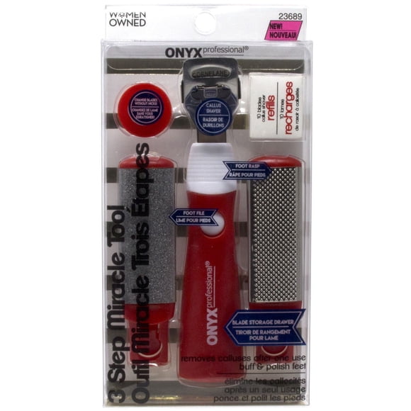 Onyx Professional 3 Step Miracle Foot Tool