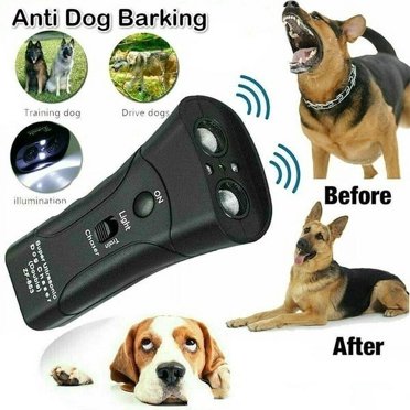 CHOK Ultrasonic LED Anti Bark Device Dog Training Repeller Ultrasonic Anti Bark Stop Barking Tool