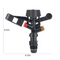 thumbnail image 3 of pstuiky Plastic External Thread 360 Degrees Rotating Rocker Arm Sprinkler Water-Saving Irrigation for Agricultural Gardens, 3 of 6