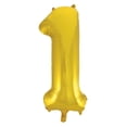 thumbnail image 1 of Unique's Gold Number 1 Shaped Foil Balloon 34", 1 of 2