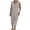Beige1, variant on fatyb Casual Dresses for Women V Neck Lightweight Long Dresses Ruffle Short Sleeve Tie Back Summer Dresses