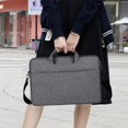 thumbnail image 3 of Sacs d'Ordinateur pour Portables Sac pour Ordinateur Portable Multifonction 15,6 Pouces Universel Robuste et Résistant aux Égratignures avec Doublure en Velours Sac d'Ordinateur Imperméable Sac pour Ordinateur Portable Imperméable, 3 of 6