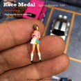 thumbnail image 4 of QualitChoice Figurines Miniatures Jouets Uniques Précision Fait Main 1/64 Modèle de Personnes Minuscules Décor Table de Sable Échelle1/64, 4 of 6