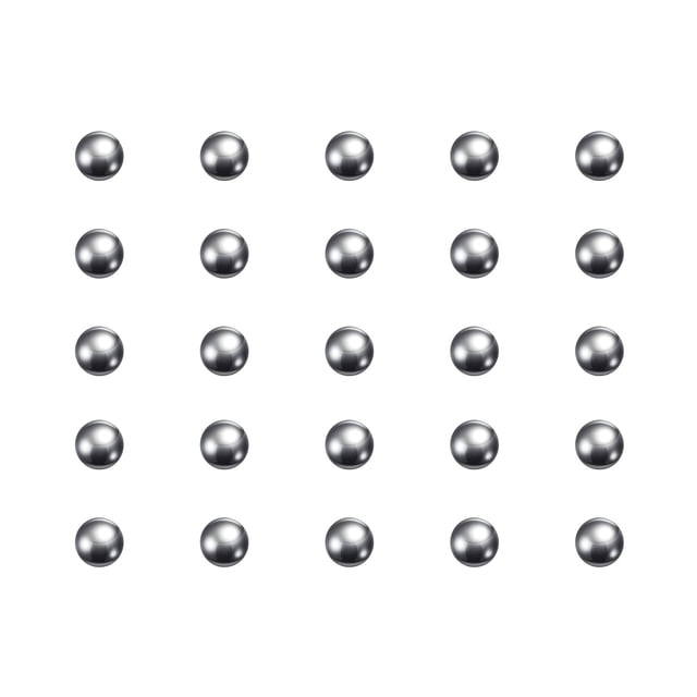 Unique Bargains Billes de Précision Diamètre 3/32 Pieds Acier Inoxydable 440C G25 pour Roulements Lot de 120