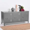 thumbnail image 2 of Topcobe Small Storage Cabinet with Doors, Free Standing Bathroom Storage Cabinet for Living Room Kitchen, Entryway Floor Cabinet Kitchen Cupboard for Home, 2 of 7