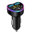 thumbnail image 1 of Edgergery Adaptateur USB pour Voiture Kit Bluetooth Sans Fil Chargeur USB Rapide 4,8 A Mains Libres Émetteur FM Bluetooth, 1 of 1