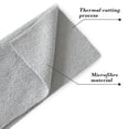 thumbnail image 4 of Polyester Rags 1 Pack 22x22cm Grey Microfiber Dishcloths Reusable Pull-Out Kitchen Cleaning Cloths and Scouring Pads Rkxzt, 4 of 8