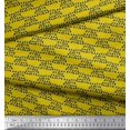 thumbnail image 2 of Soimoi Cotton Voile Fabric Cross Sign & Triangle Geometric Print Sewing Fabric Yard 42 Inch Wide, 2 of 4