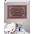 thumbnail image 4 of Tapis d'appoint Emerald Tenley marine & rouge de 3 pi 3 po x 5 pi, 4 of 5