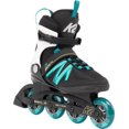 thumbnail image 4 of K2 Kinetic 80 Women's Inline Skates - Black/Turquoise, 7.0, 4 of 4