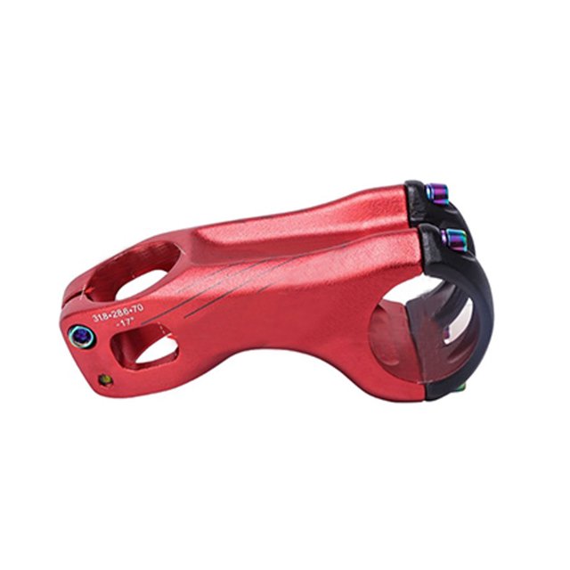 Bike Stem Universal Bicycles Component Modified Components Aluminum Alloy Handlebar Stems Outdoor Cycling Fitting Frame Stand Red70mm